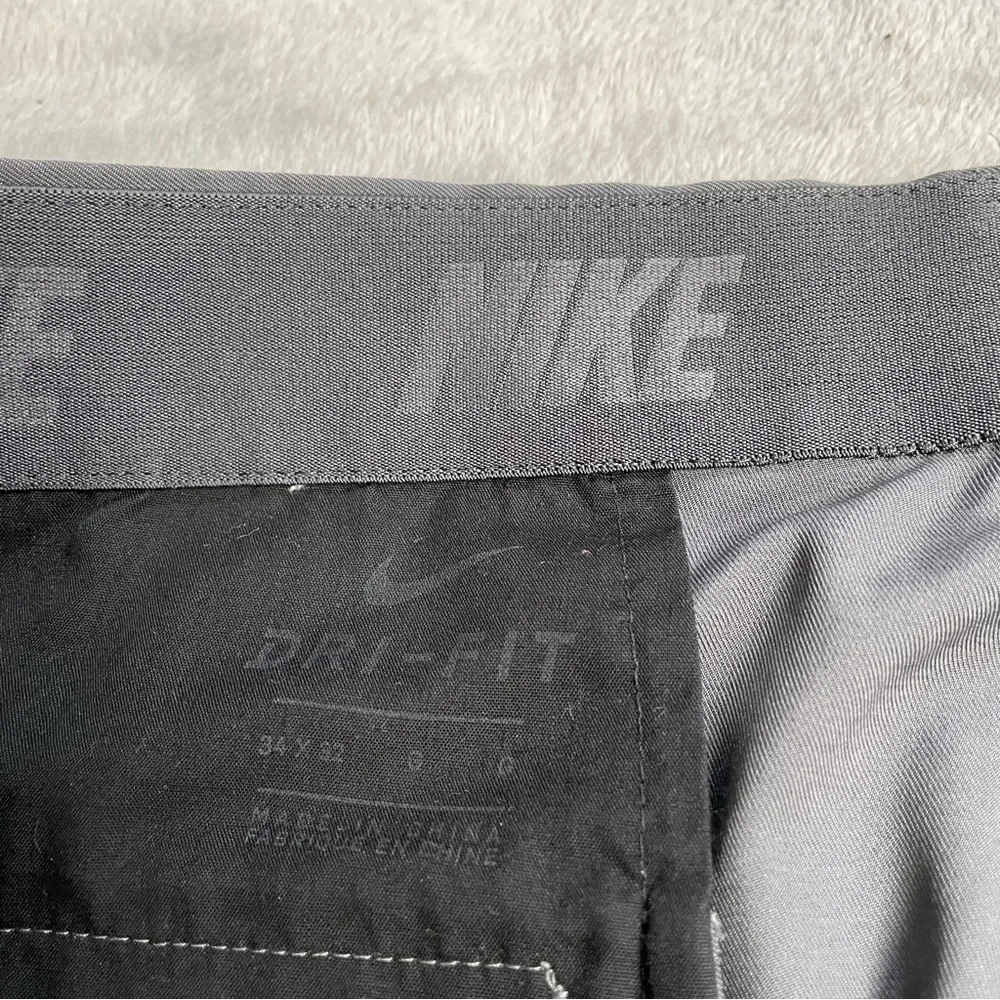 Nike Golf Pants 34x32 (36x32) Mens‎ Victory Performance Dark Gray Flat Front